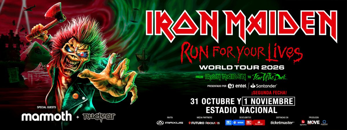 Iron Maiden — Run For Your Lives World Tour