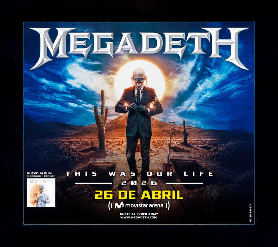 Megadeth en Lima — This Was Our Life Tour